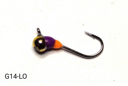 Lokkemeitekrok Gull/Lilla/Oransje, #14