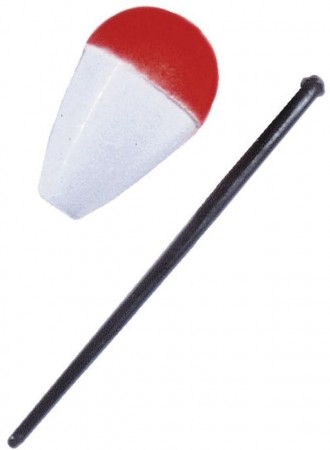 Metedupp Rød / Hvit 45mm