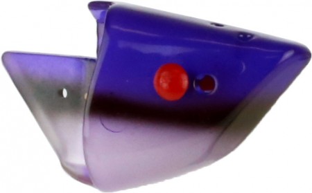 Hurricane Bait Head Glow Purple Haze, 3pk, 11-16cm Agnfisk.