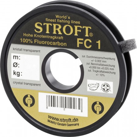 Stroft FC1 0,10mm, 25m Spole.