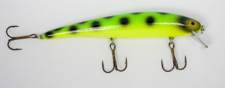 BOMBER B15A Green Felck Chartreuse, 12cm, 13g.