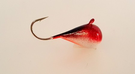 Wolfram Sort/Rød/Hvit 1,1g/4mm - 2pk