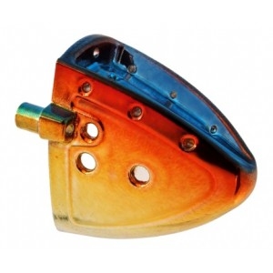 Jackpot Baitholder Chrome Lapinkulta, 3pk. (12-17cm)