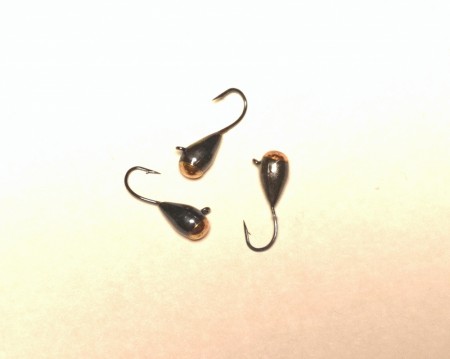 Wolfram Mormyska Black Nickel / Kobber - 3mm - 0,5g - krok 16