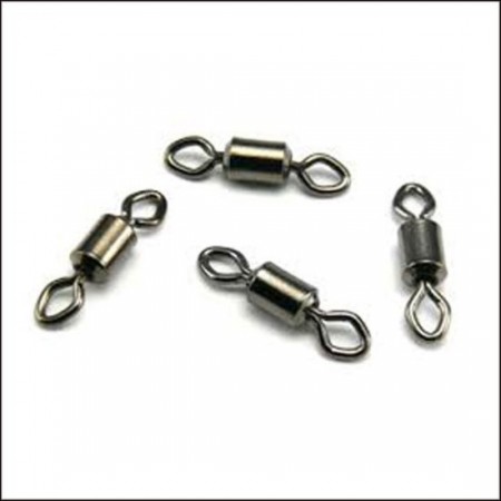 Mustad Rolling Svivel "Diamond Eye" Strl. 6, 10pk