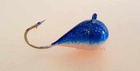 Wolfram Blå/Hvit/Oransje 2,0g/6mm - 2pk