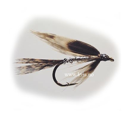March Brown Silver, Våtflue enkeltkrok strl. 12