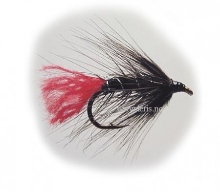Zulu Black, Våtflue enkeltkrok strl. 12