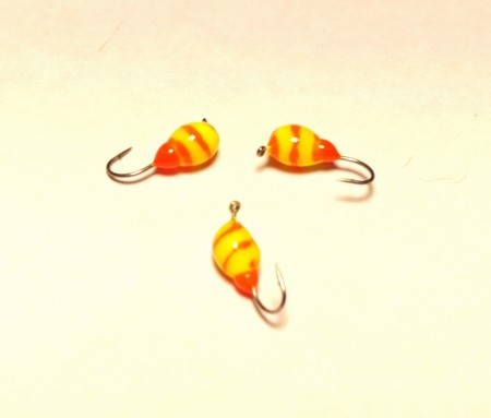 Wolfram Mormyska Epoxy Yellow Polka - 3mm - 0,42g - Krok #16