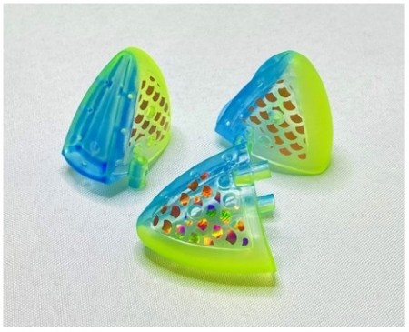 VK Jackpot Baitholder UV Swedish Fluo, Copper scale tape,12 - 17cm, 3pk