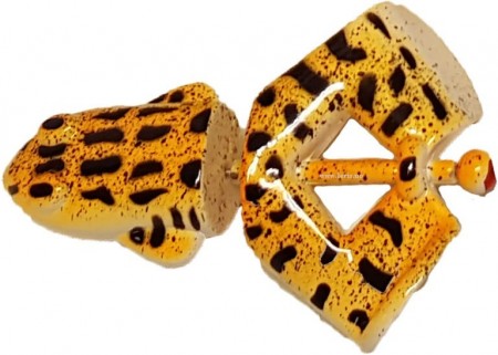 Wiggler Rock Frog 80mm, Gul - Oransje, 24g