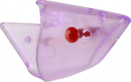 Hurricane Bait Head UV Phantom, 3pk, 11-16cm Agnfisk.