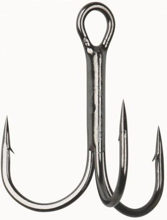 Gamakatsu Treblekrok TR 13NS, Svart, Strl. 4, 10pk.