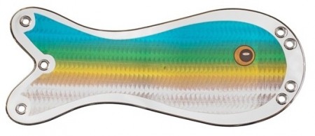 VK Salmon 3 Gold Swedish Flag 16cm