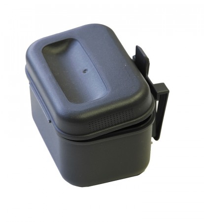 Markboks med belteklips 100x66x65mm