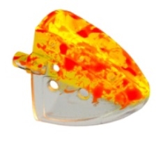 Jackpot Baitholder UV Yellow Splatter, 3pk. (12-17cm)