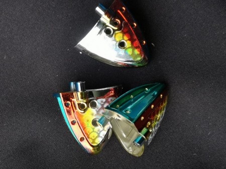 VK Jackpot Baitholder Chrome Lapinkulta Special,12 - 17cm, 3pk