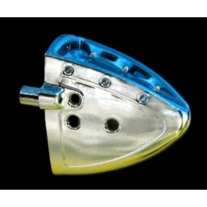 VK Jackpot Baitholder Magnum Chrome / Swedish Flag, 17-25cm, 2 pk.