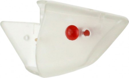 Hurricane Bait Head Glow Clear, 3pk, 11-16cm Agnfisk.