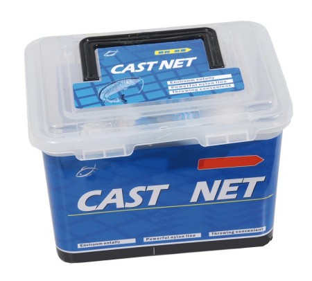 Kastenett, Hvitt Garn, 8mm masker