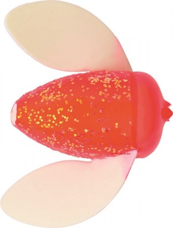 Spin-N-Glo Glitter Rocket Red 9/16