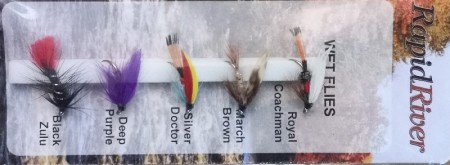 Rapid River Våtfluer 5pk.