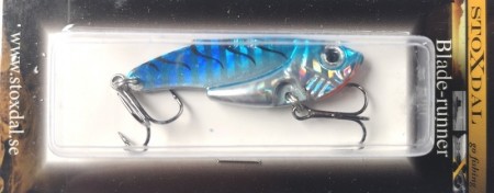 Blade-Runner Sølv/Blå - 50mm - 10g.