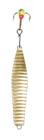 Vickepilken Sølv/Gull Rillet, 46mm, 7g