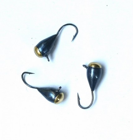 Wolfram Mormyska Black Nickel / Gold - 4mm - 1g - krok 14