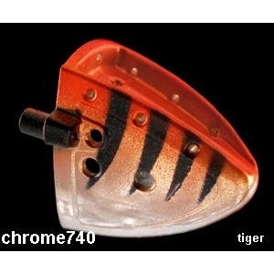 Jackpot Baitholder S Chrome Tiger, 3pk. (8-13cm)