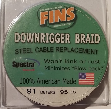 Fins Downrigger Wire, 91m, 90,71kg