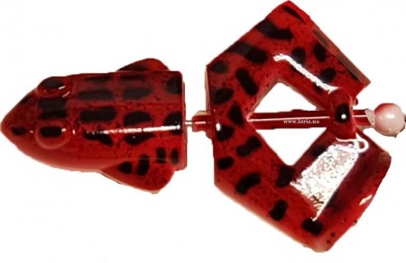 Wiggler Rock Frog 80mm, Rød, 24g.