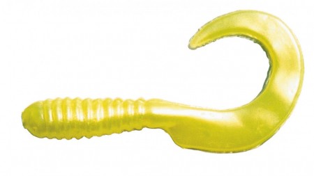 Curly Tail 2,5cm, 138 Chartreuse Pearl