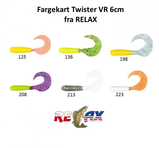 Fargekart RELAX Twister VR