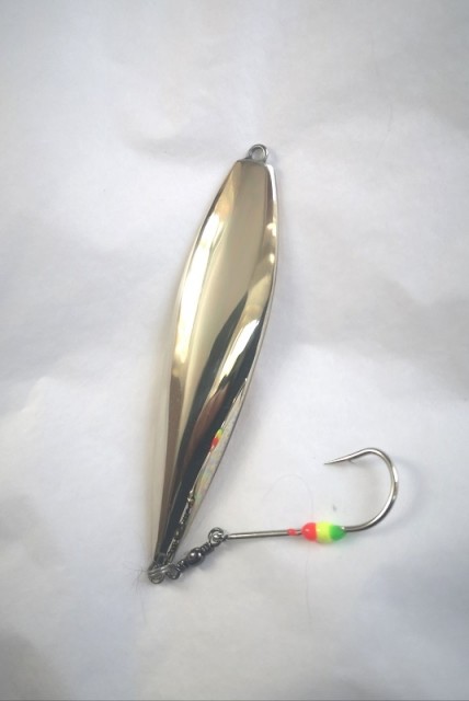 Messing - sølv, 85mm / 45g.