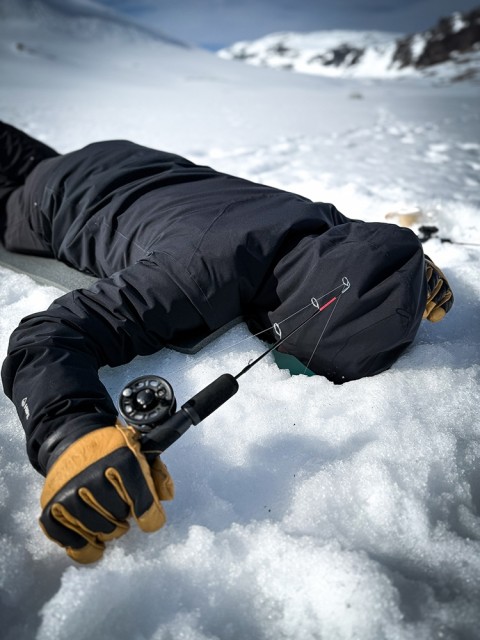 Ideell til kikkfiske etter røye, ørret og sik.