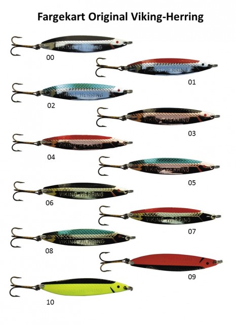 Fargekart Original Viking-Herring