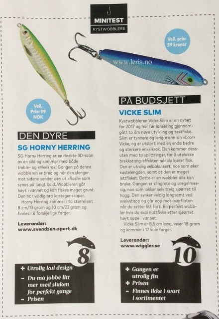 Faksimile fra Alt om Fiske nr. 7/17.