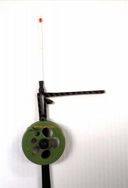 Nappindikator montert i front.